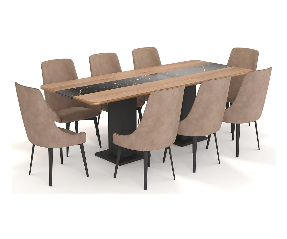 Velorise Dining Table and Chairs Set