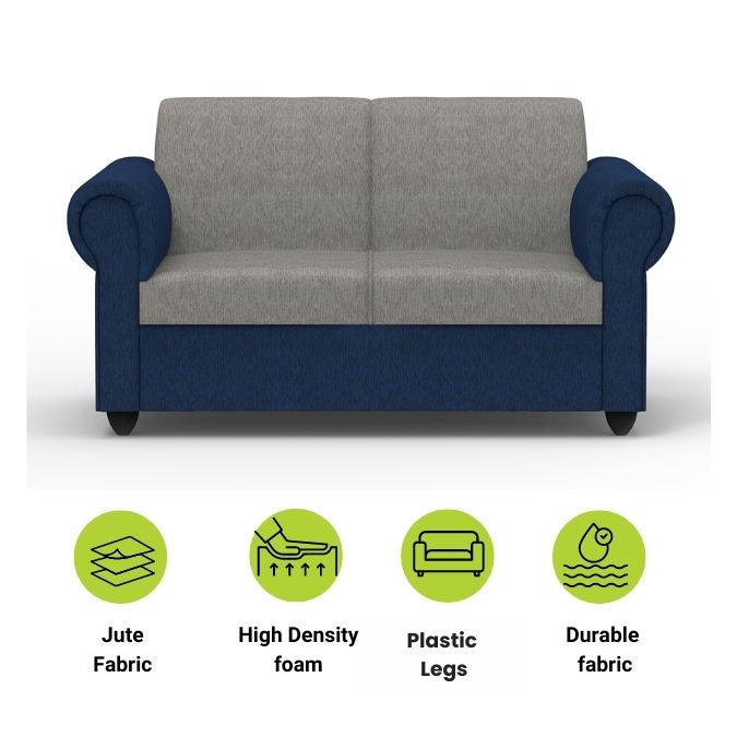 Snugy PU Foam And Gaze Spring Sofa Set