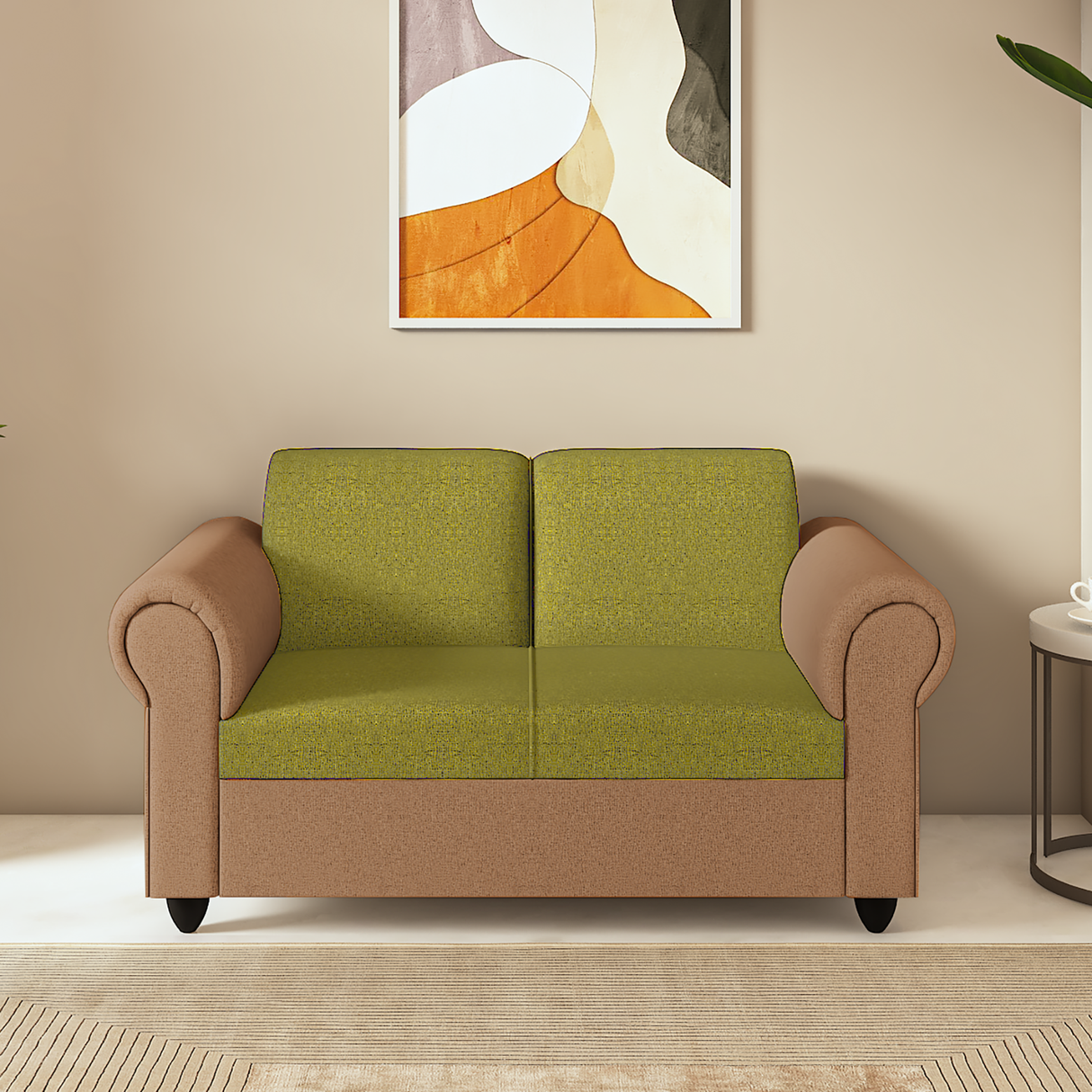 Snugy PU Foam And Gaze Spring Sofa Set