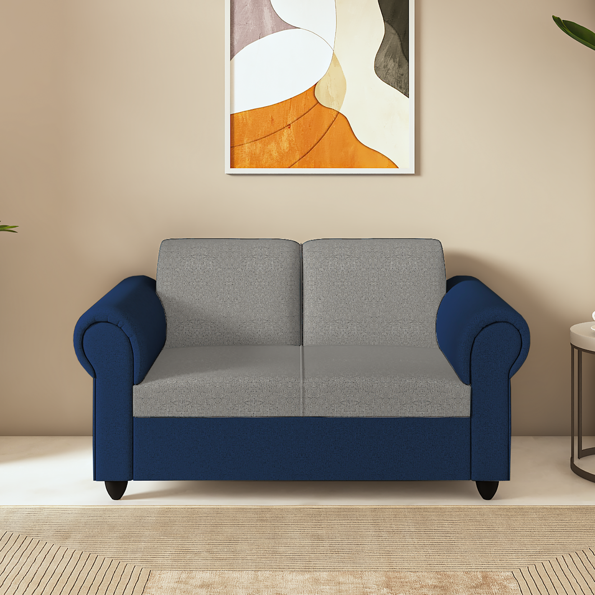 Snugy PU Foam And Gaze Spring Sofa Set