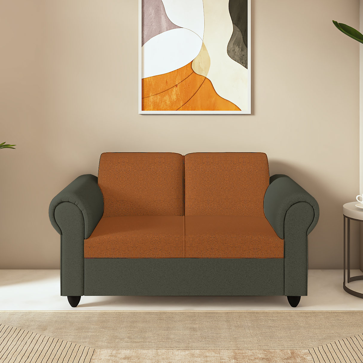 Snugy PU Foam And Gaze Spring Sofa Set