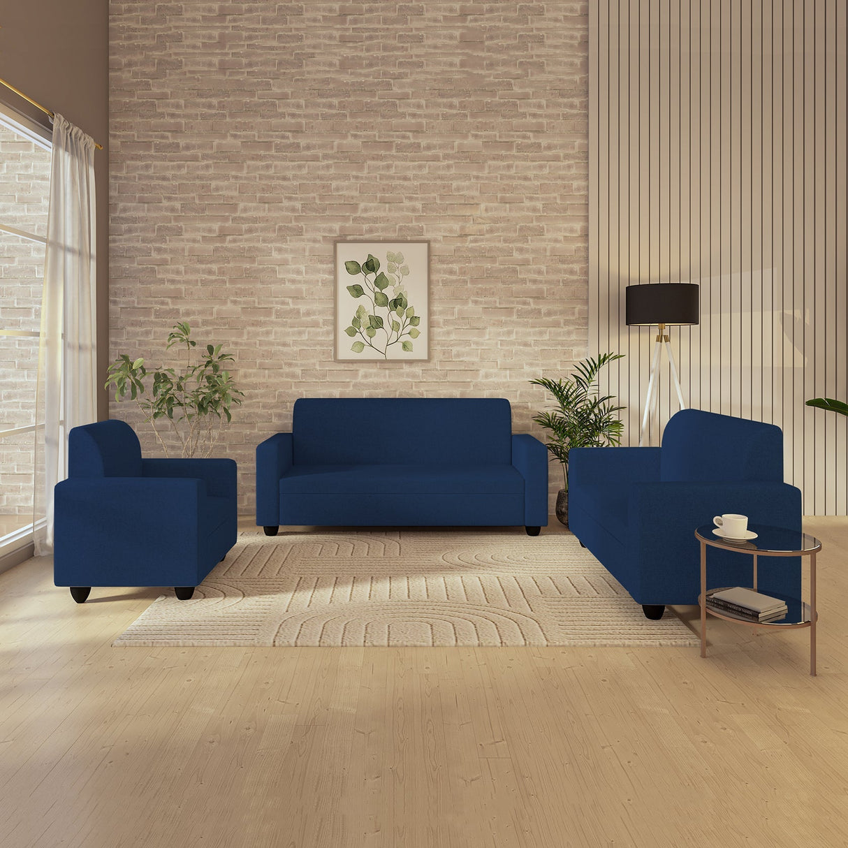 Cuddlr High-Density Foam Sofa Set