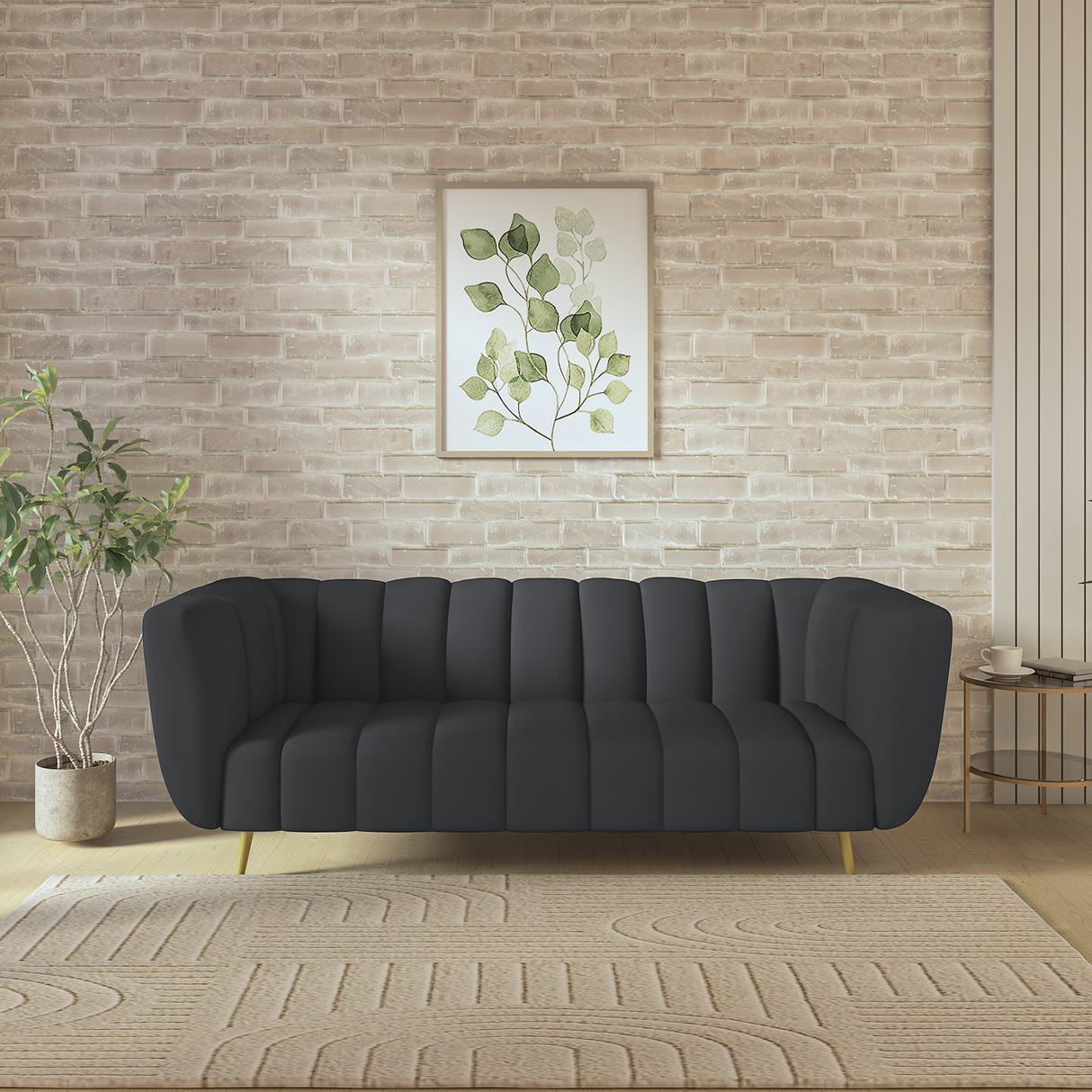 Mushy High Density Foam Sofa Set