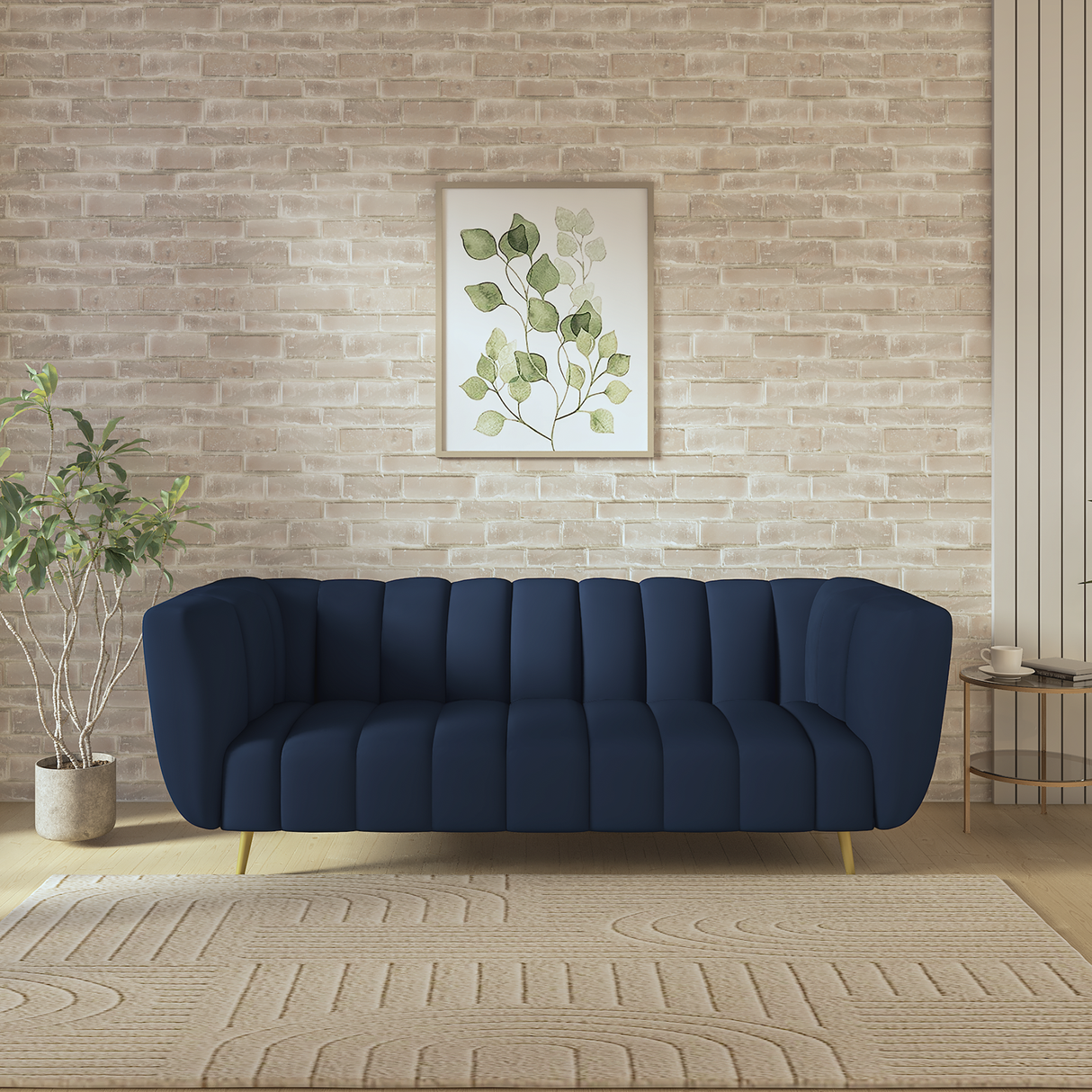 Mushy High Density Foam Sofa Set