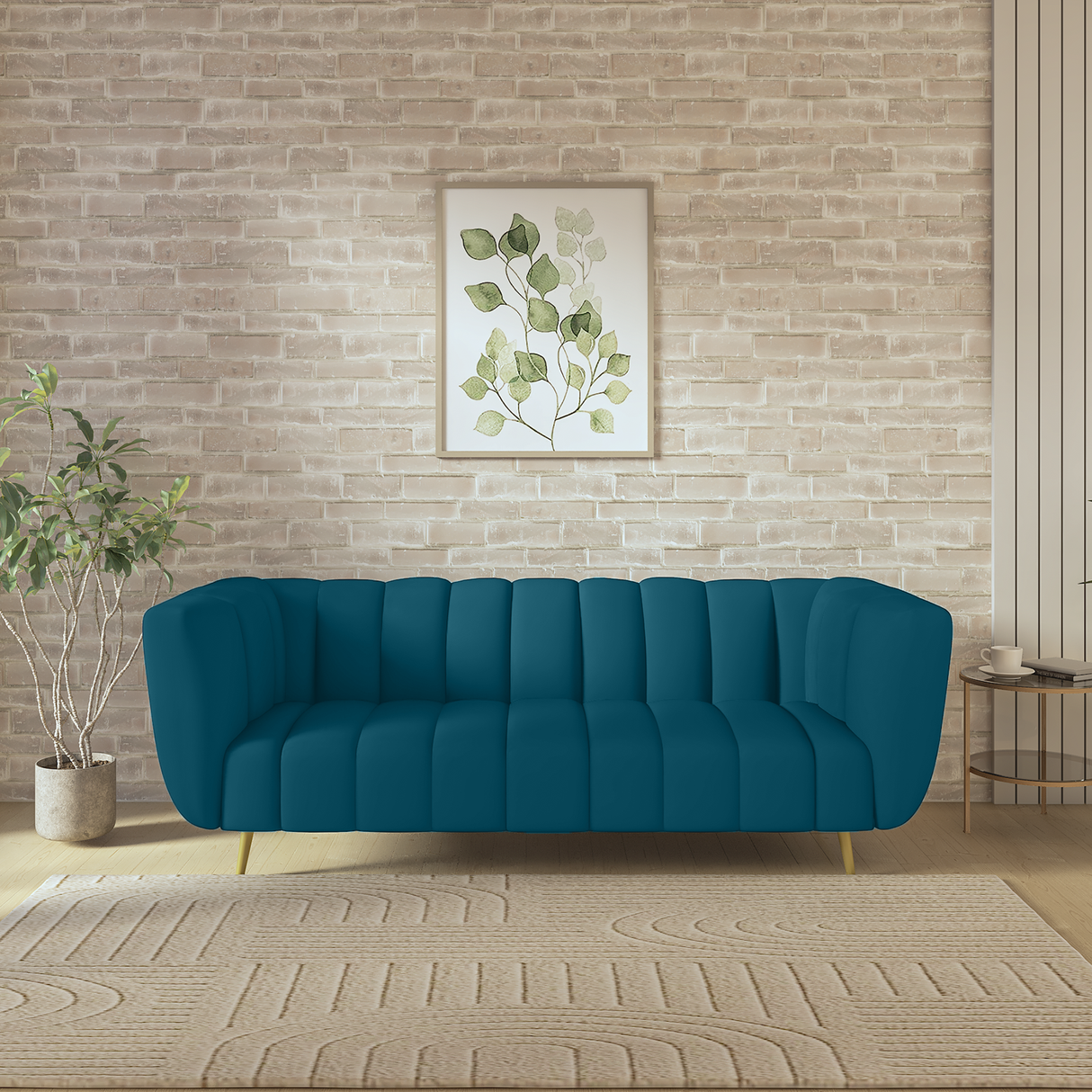 Mushy High Density Foam Sofa Set