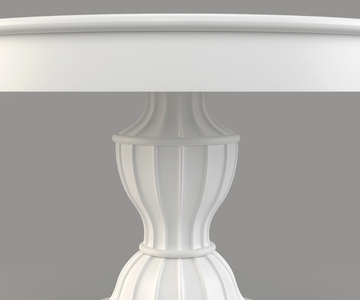 Azylo Luxury Solid Wood Round Dining Table