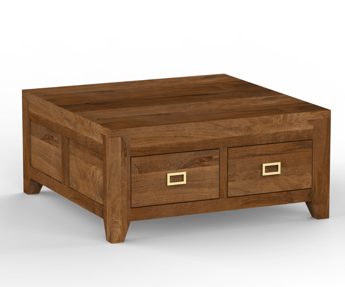 Lift Top Coffee Table with Storage | Wooden Square Coffee Table
