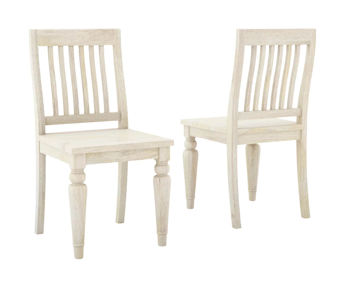 Coralia Wooden Dining Chairs Set of 2