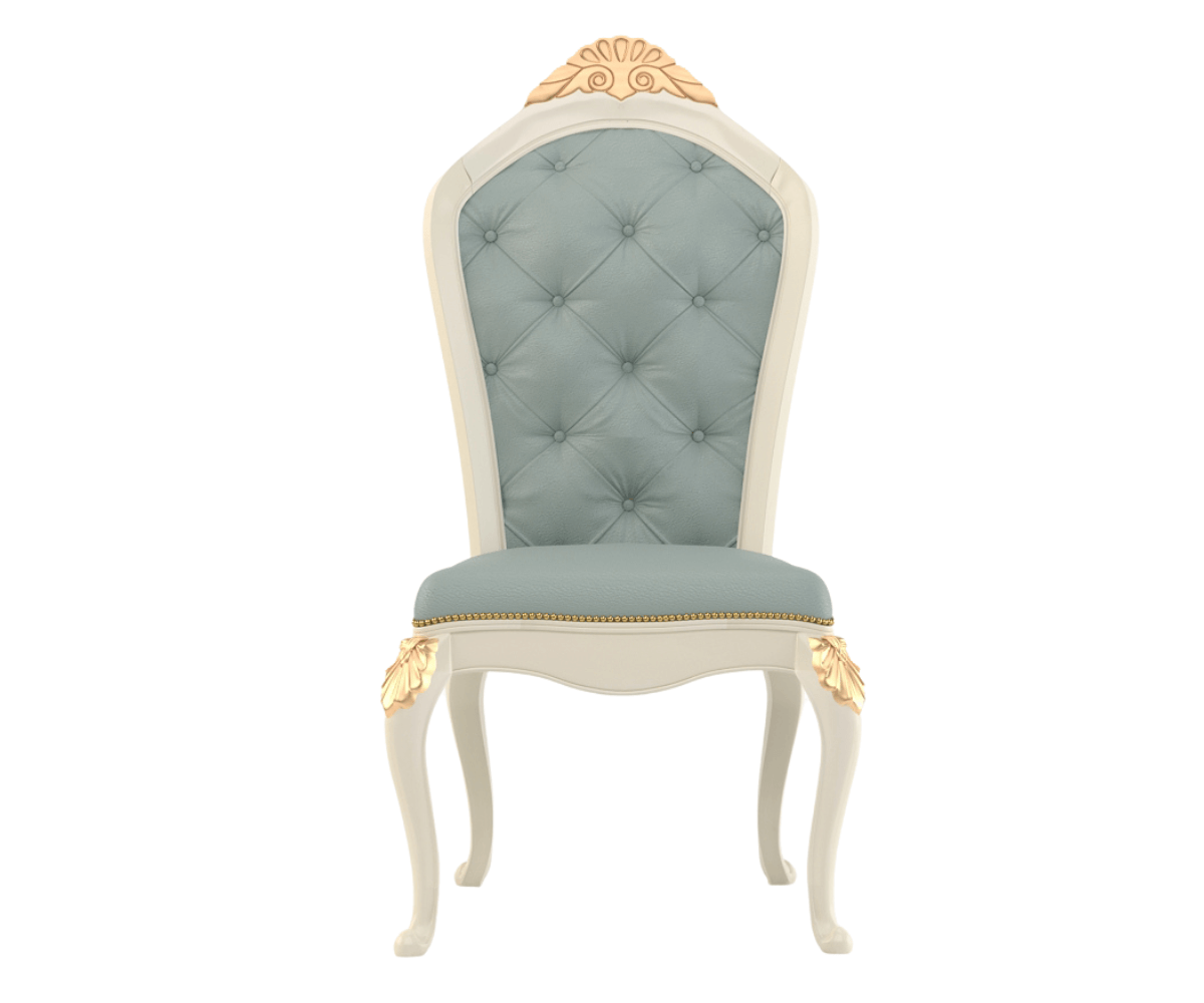 Exquisite Wooden Luxury Dining Chairs Set of 2