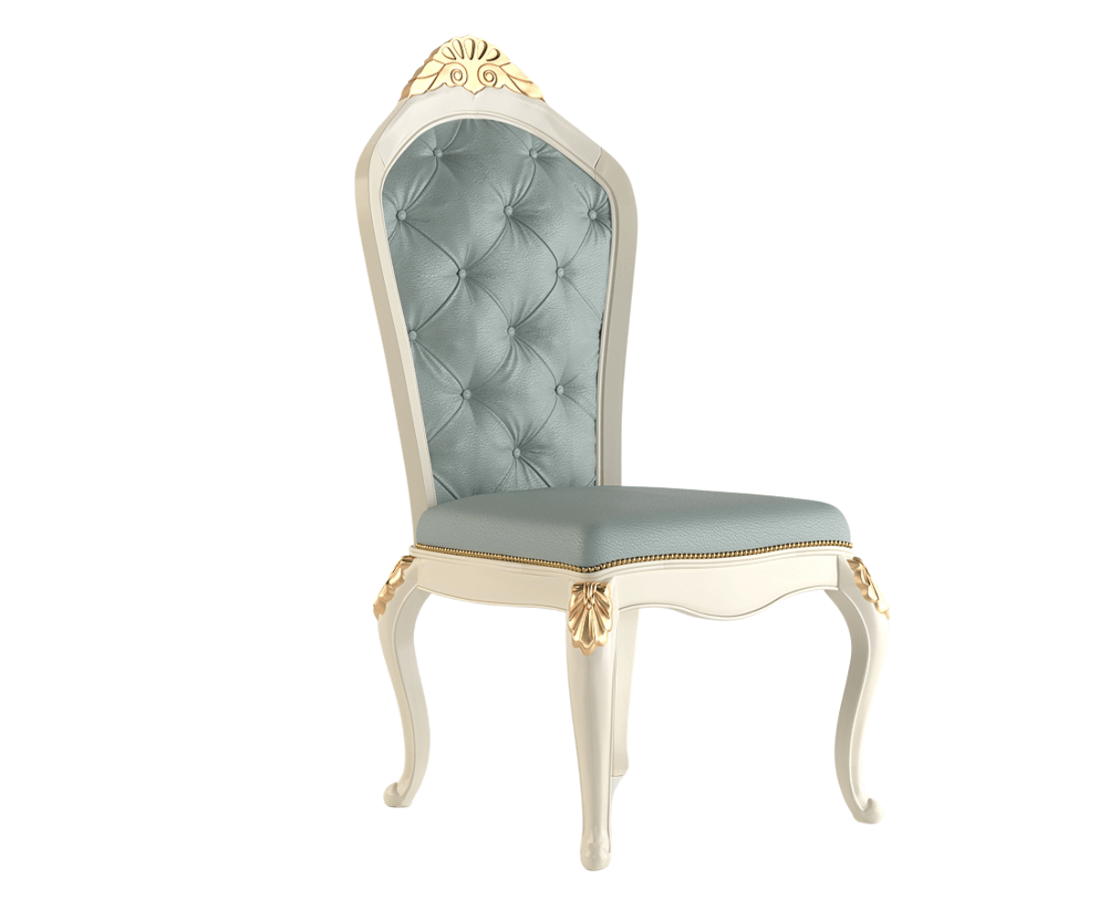 Exquisite Wooden Luxury Dining Chairs Set of 2