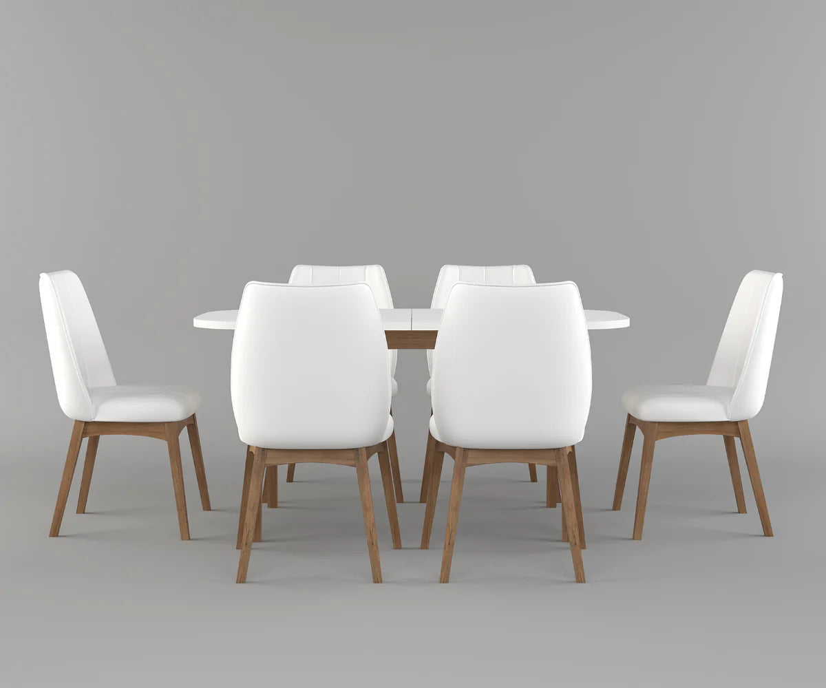 Frostvale Extendable Dining Table Set