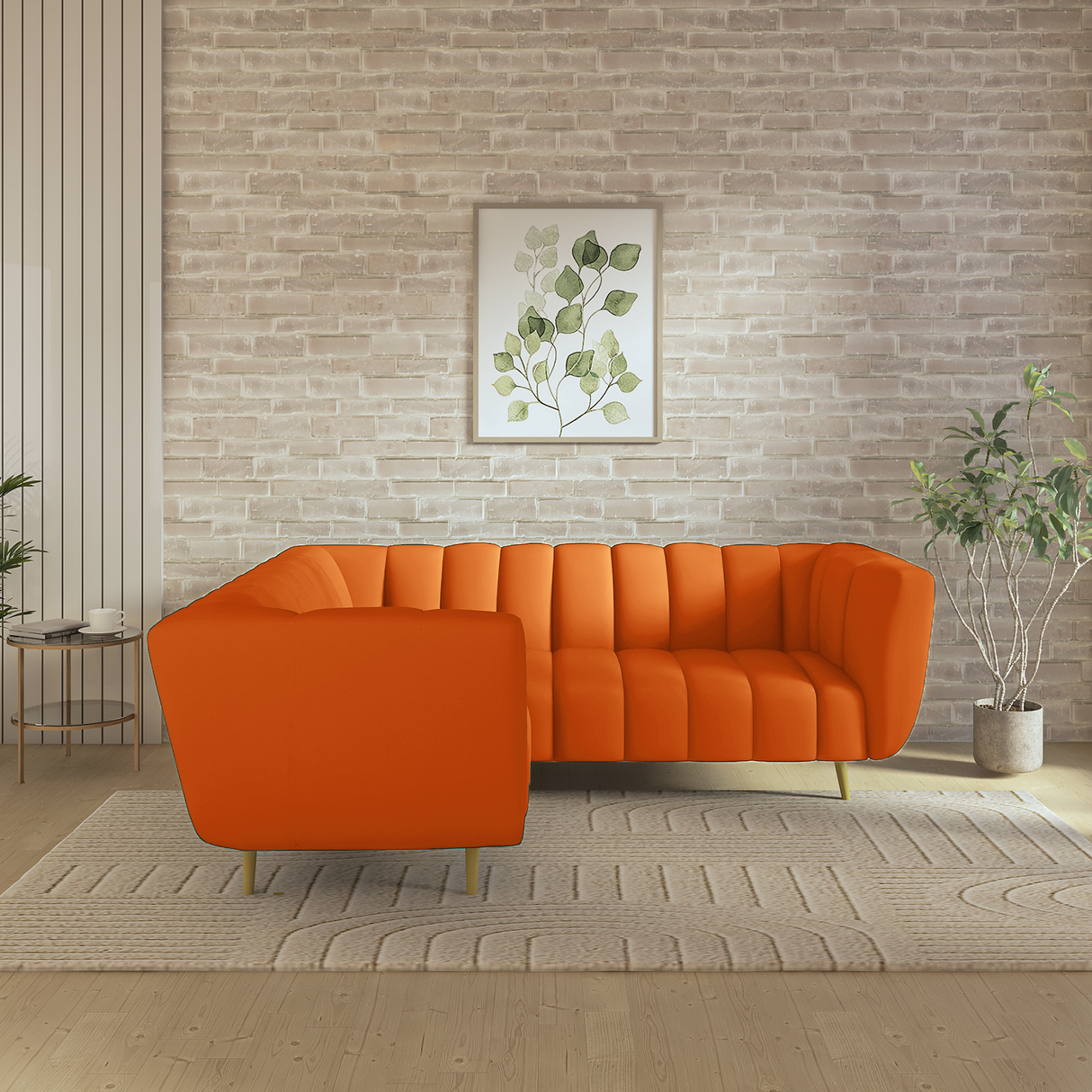 Mushy High Density Foam Sofa Set
