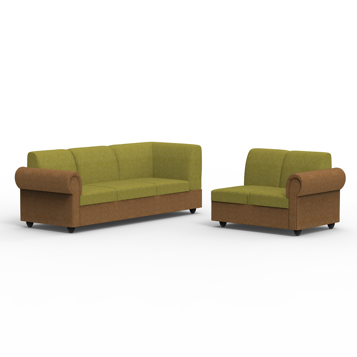 Snugy PU Foam And Gaze Spring Sofa Set