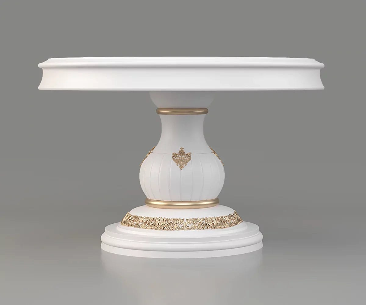 Nyxor Luxury Solid Wood Round Luxury Dining Table