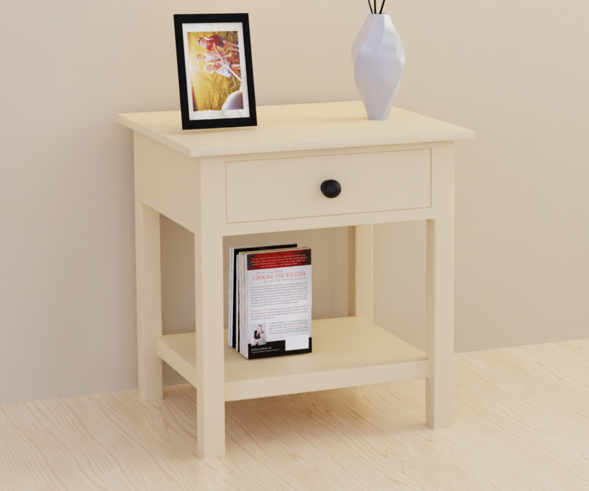 Windsor Whirl Bedside Table
