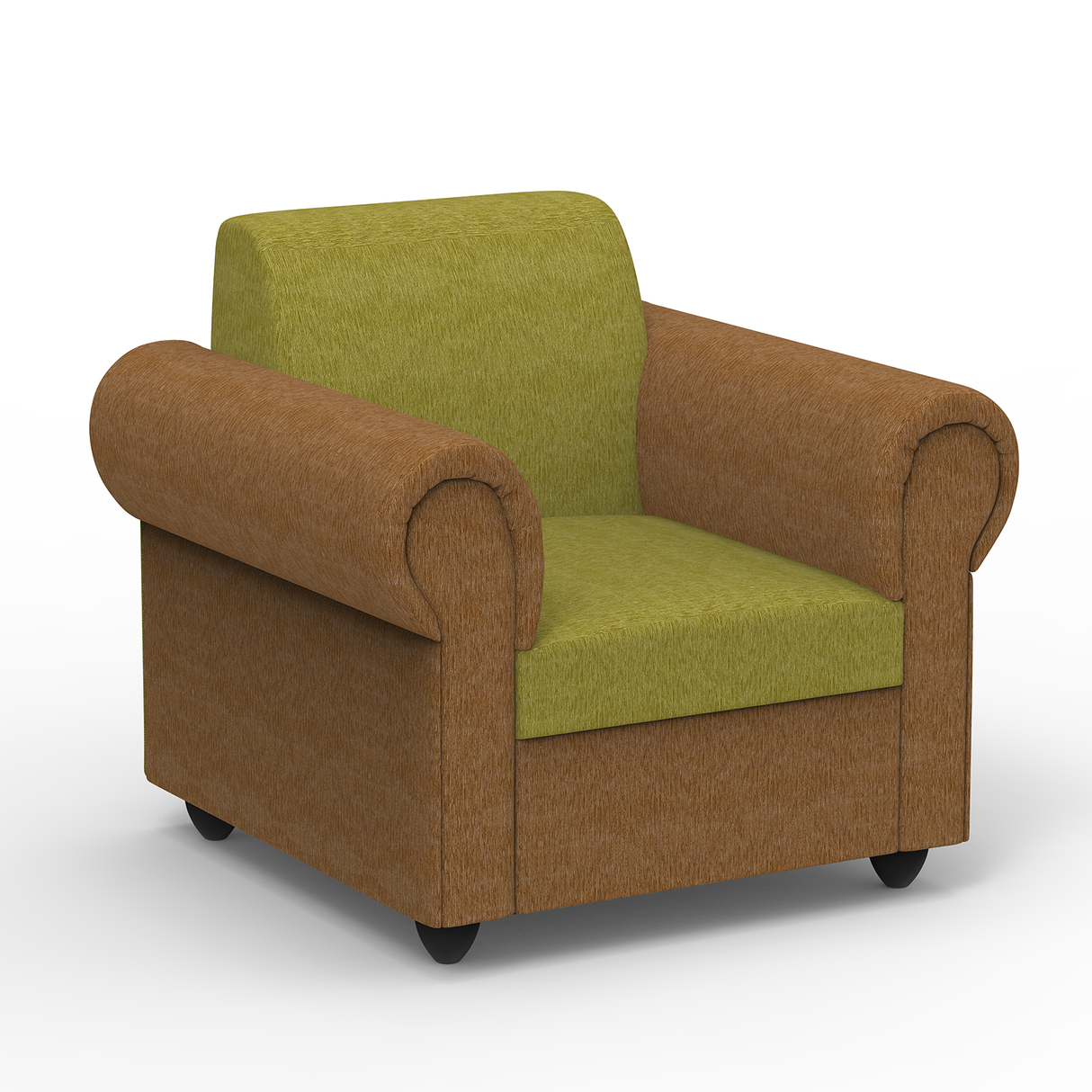 Snugy PU Foam And Gaze Spring Sofa Set