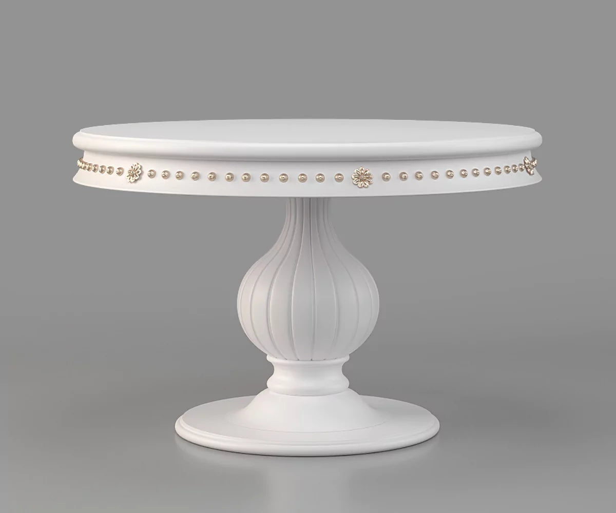 Ryvox Luxury Solid Wood Round Dining Set