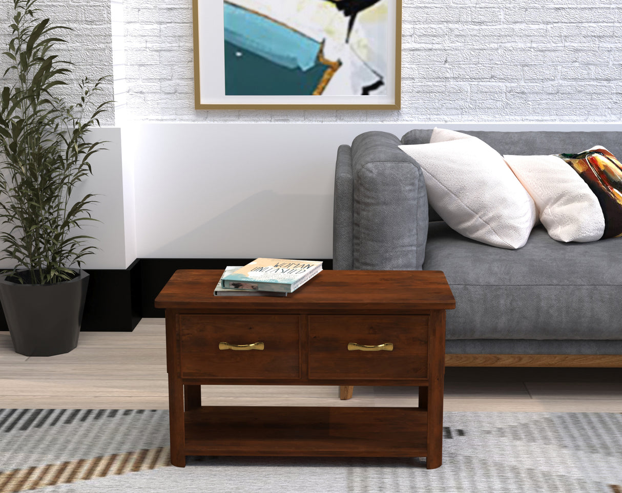 Evadne 2 Drawer Coffee Table