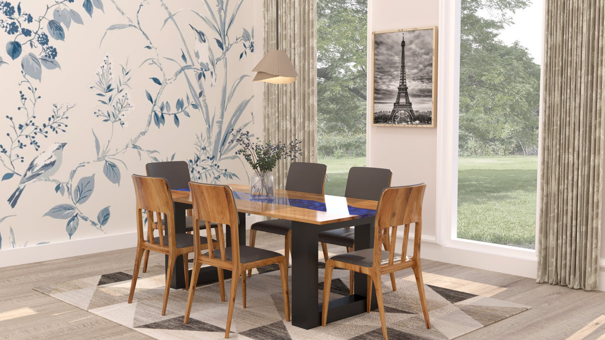 Marlowe Solid Wood Dining Table Set