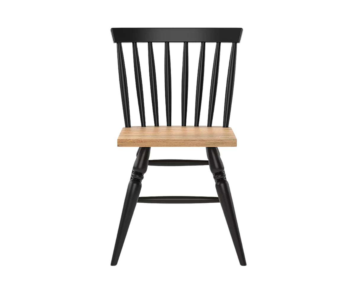 Trivex Wooden Dining Chair, Front View.