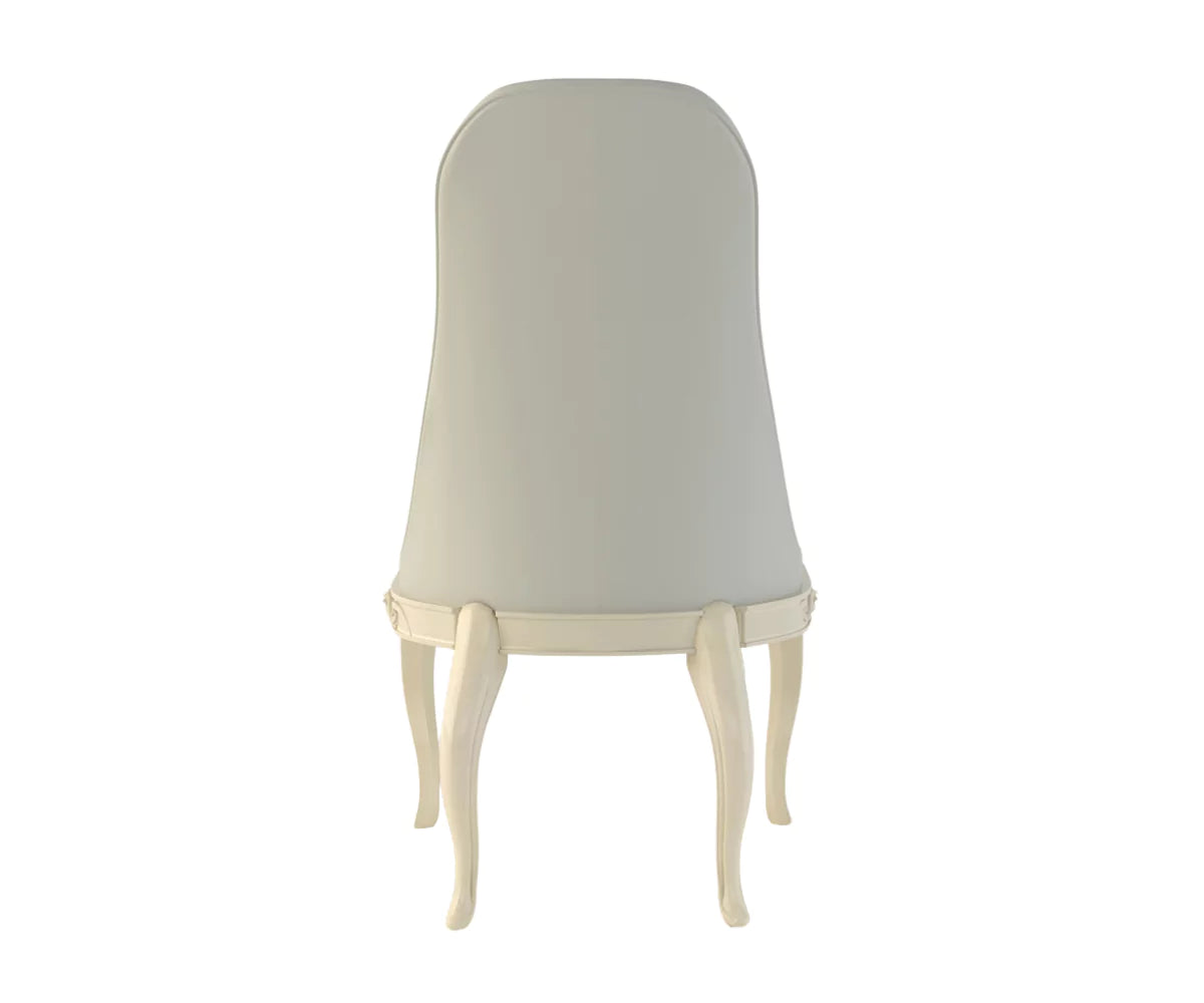 Vexal Luxury High Back Upholstered Dining Chair Set of 2