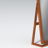 Dusk Sheesham Wood Mirror Frame in Honey Brown Color