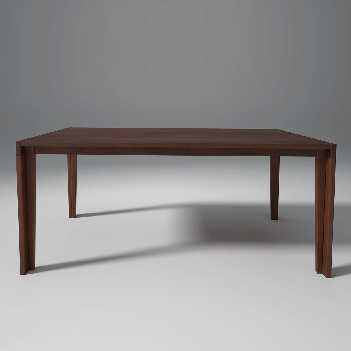 Pourover Engineered Wood Coffee Table In Mahogany and white