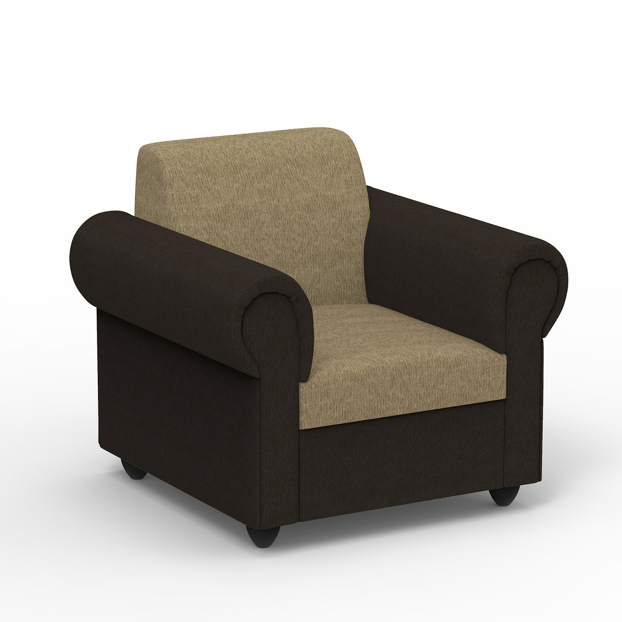 Snugy PU Foam And Gaze Spring Sofa Set