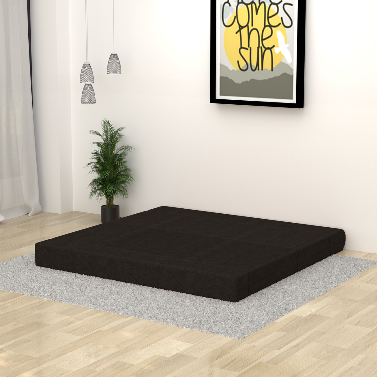 ComfortCraft Foam Sofa Cum Bed