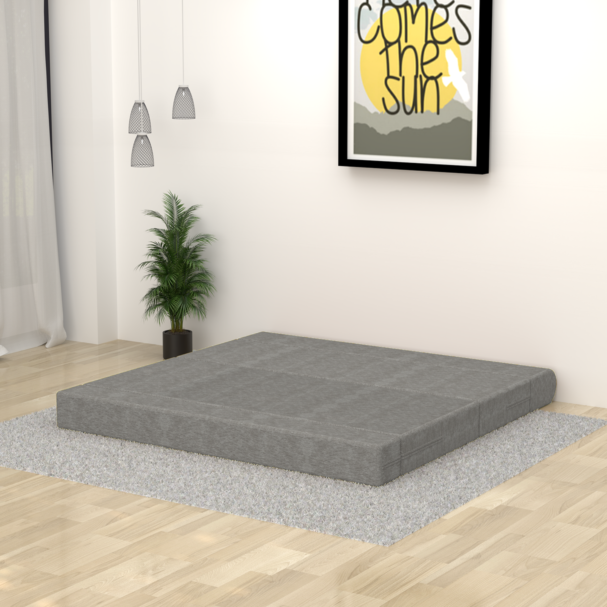ComfortCraft Foam Sofa Cum Bed