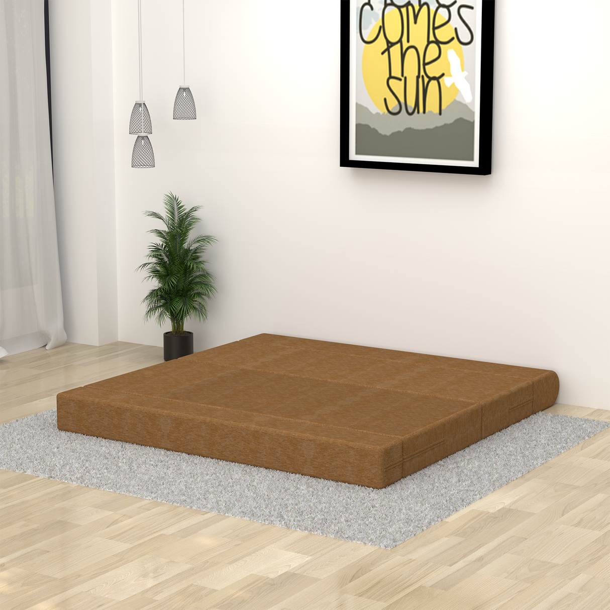 ComfortCraft Foam Sofa Cum Bed