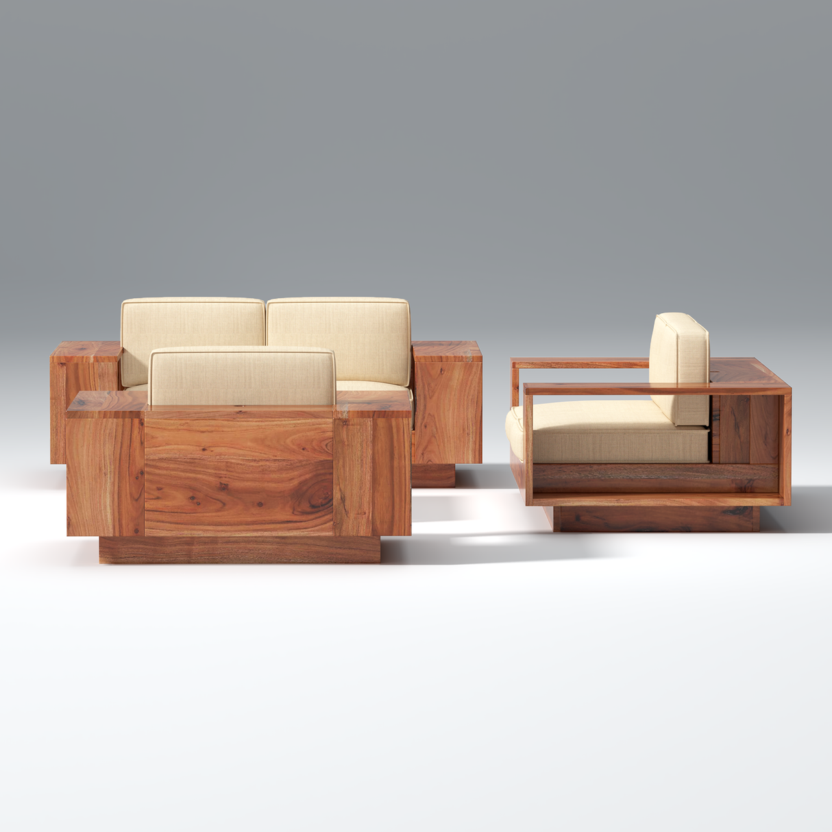 Serenerest Sofa Set with Coffee Table