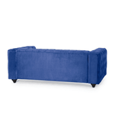 Fainting 3 Seater Sofa in blue colour