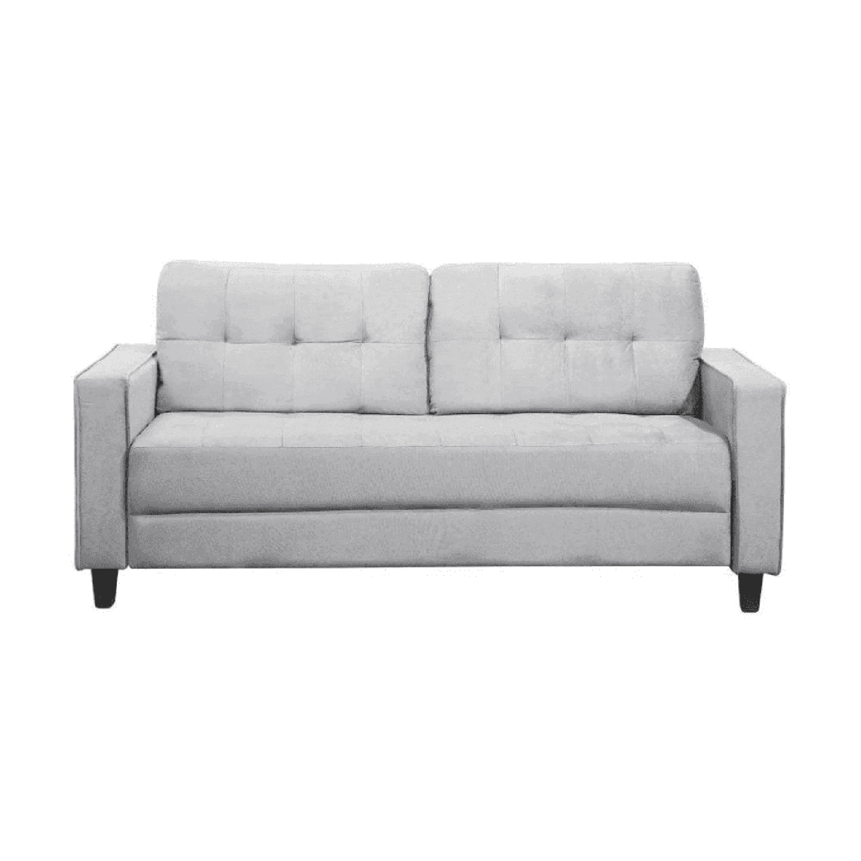 Camelback 3 Seater Sofa in grey colour