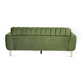 Palermo 3 Seater Sofa in Green colour