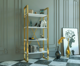 Elysium Wooden And Metal Bookshelf | Office Furniture