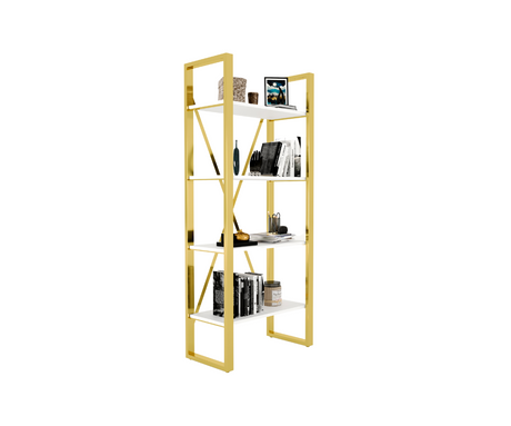 Elysium Wooden And Metal Bookshelf | Office Furniture