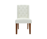 Opulent Upholstered Dining Chairs Set of 2