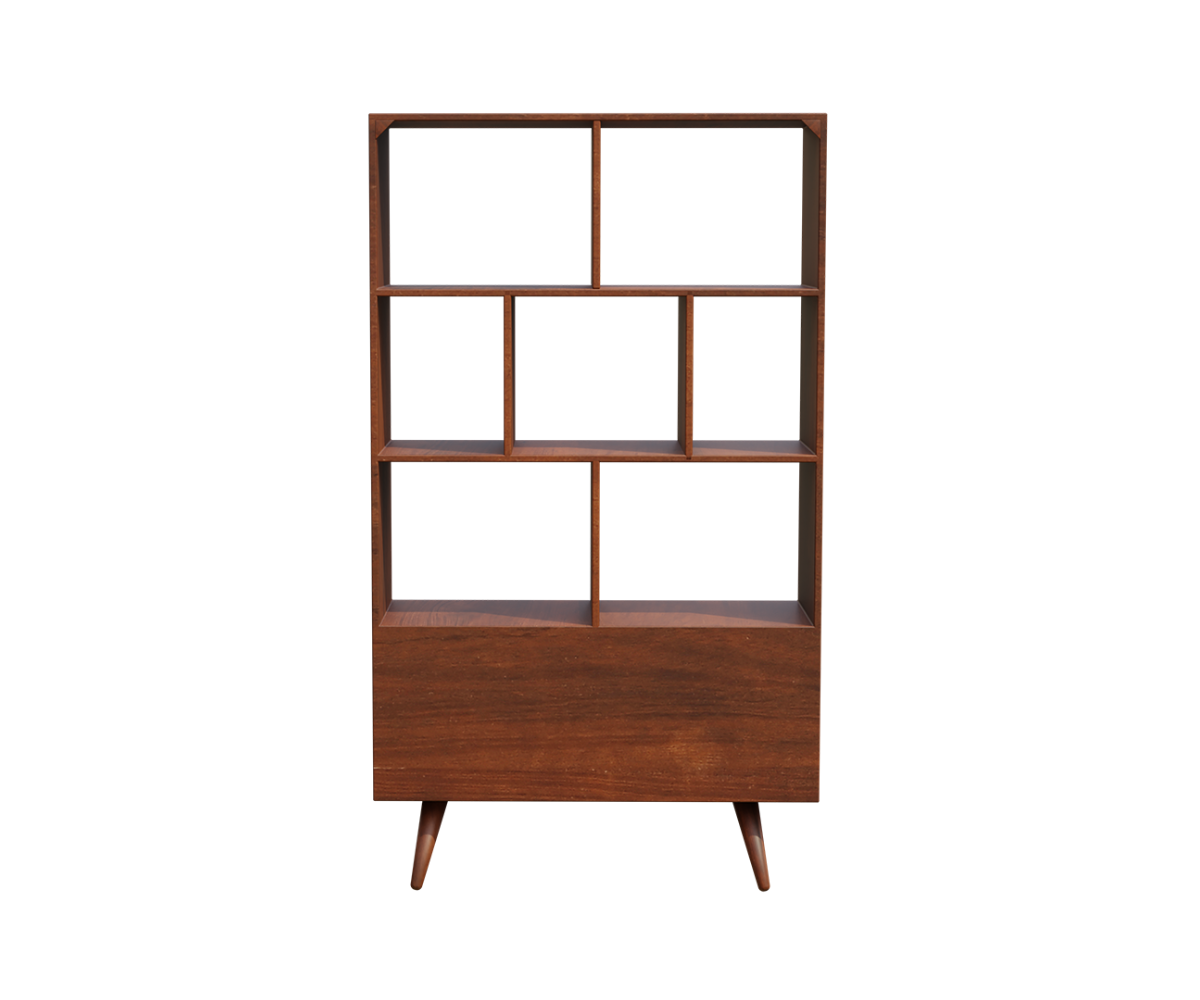 Panorama Wood Bookcase