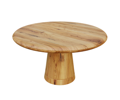 Selene Solid Wood Round Coffee Table | Living Room Coffee Table