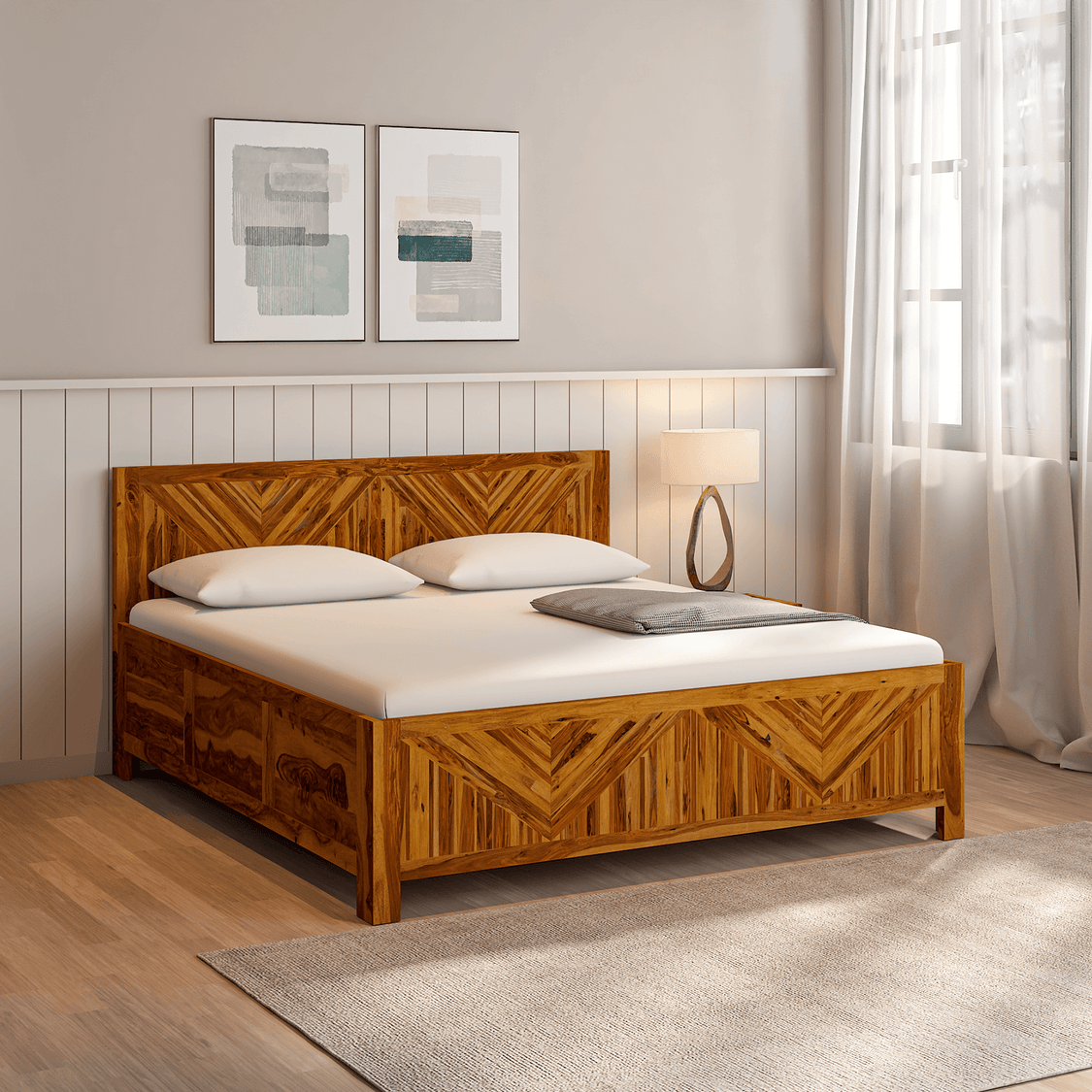 Wooden Beds Buy Solid Wood Beds Online In India Upto