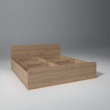 Somnen Engineered Wood Bed with Storage Box