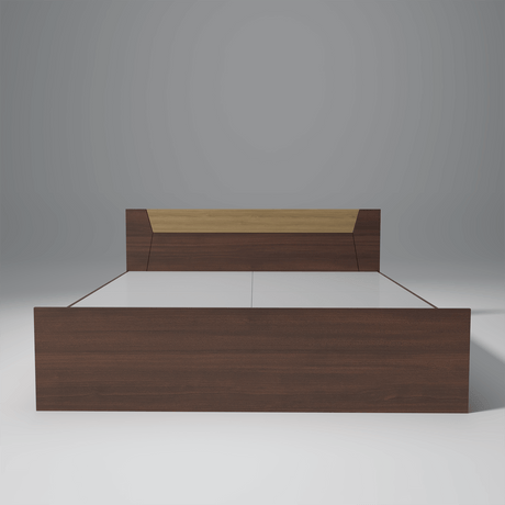Slipan Engineered Wood Bed with Storage Bo