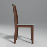 Redzepi Mango Wood Chair In Walnut