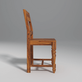 Keller Sheesham Wood Chair In Reddish Rosewood Finish