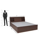 Slann Engineered Wood Bed with Storage Box 