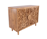 Sumptuous Carved Solid Wood Sideboard