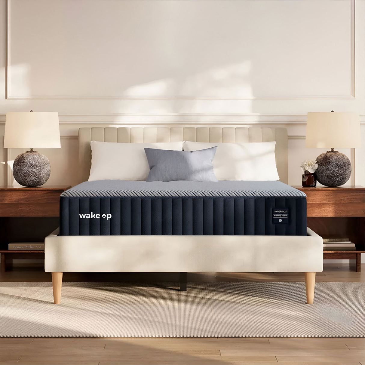 Wakeup India | Imperious Mattress | Spine Align Orthopedic Memory Foam | 10 Year Warranty | Medium Firm