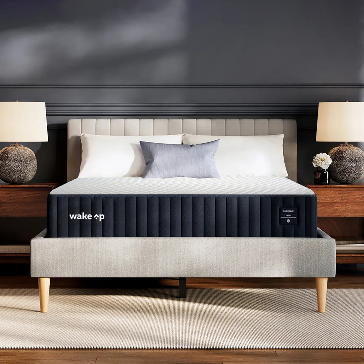 Wakeup India | PureLuxe Mattress | Latex Ortho Foam | 10 Years Warranty | Medium Firm