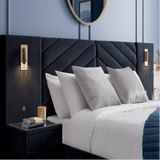 Moderna Upholstered Bed in dark blue Colour With Box Storage